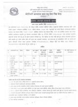 भेटनरी अस्पताल तथा पशु सेवा विज्ञ केन्द्र पर्साको सूचना