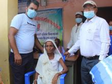 दलित/जेष्ठ नागरीक, अपाङ्ग तथा विधवा/एकल महिलाहरुको लागि सम्मान कार्यक्रम