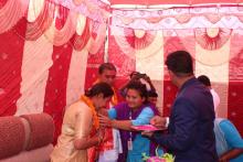 स्थानीय तह सदस्य २०७९ मा निर्वाचित जनप्रतिनिधिहरुको शपथ ग्रहण समारोह तथा पदभार ग्रहण