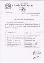 मलखाद (डिपो) नतिजा प्रकाशन सम्बन्धमा