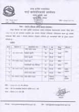 सामान्य परीक्षाको नतिजा प्रकाश सम्बन्धी सूचना