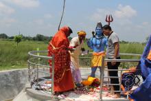 भुमरीमाई धार्मिक पर्यटन स्थलमा श्री शंकर महादेवको मूर्तिको प्राण प्रतिष्ठा पूजा समारोह कार्यक्रम