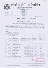 सुपरिवेक्षक र गणक पदको नतिजा प्रकाशन सम्बन्धमा