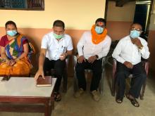 प्रमुख प्रशासकिय अधिकृत स्वागतम् कार्यक्रम