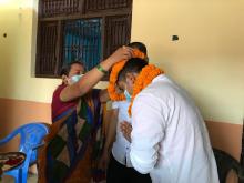 प्रमुख प्रशासकिय अधिकृत स्वागतम् कार्यक्रम