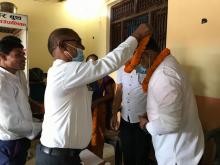 प्रमुख प्रशासकिय अधिकृत स्वागतम् कार्यक्रम