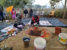 त्रिपालीका बहुमुखी क्याम्पसको सिलानियास