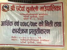 आ.व २०७८/०७९ को वार्षिक निति तथा कार्यक्रम