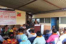 सातौं गाउँ सभामा उपस्थितिको तस्वीर