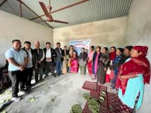 दुना टपरी हस्तान्तरण तथा प्रशिक्षण कार्यक्रम