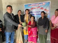 दुना टपरी हस्तान्तरण तथा प्रशिक्षण कार्यक्रम