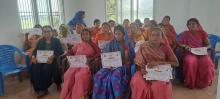 ढकिया तथा पथिला बनाउने सिप मूलक तालिम सम्पन्न
