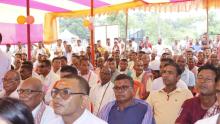 गाउँकार्यपालिकाको प्रशासकीय भवन निर्माणको शिलान्यास कार्यक्रम